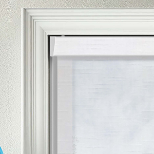 Ciro Sheer Snow Electric Pelmet Roller Blinds Product Detail