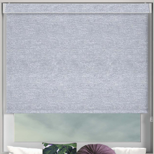 Cody Shimmer Silver Pelmet Roller Blinds Frame