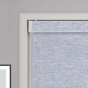 Cody Shimmer Silver Pelmet Roller Blinds Product Detail