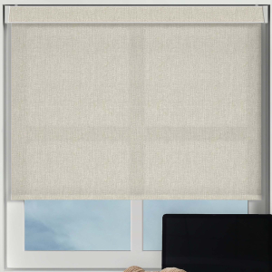 Demi Beige Electric Pelmet Roller Blinds Frame