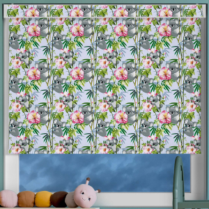 Euca Koala Tropical Electric Pelmet Roller Blinds Frame