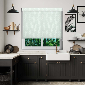 Flora Cloud Pelmet Roller Blinds