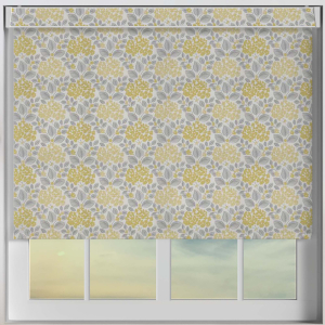 Flowerbed Primrose Electric Pelmet Roller Blinds Frame