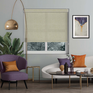 Glisten Gold Pelmet Roller Blinds