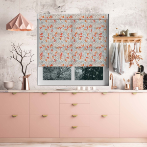 Harvest Mandarin Pelmet Roller Blinds