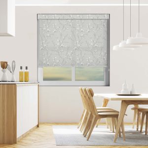 Iris Blush Pelmet Roller Blinds