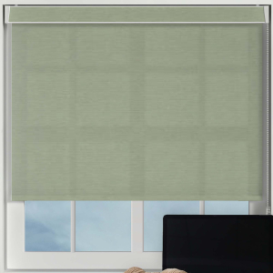 Jaci Sage Pelmet Roller Blinds Frame