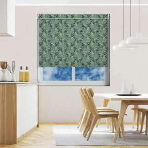 Leso Palm Vivid Pelmet Roller Blinds