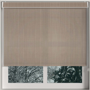 Linen Truffle No Drill Blinds Frame