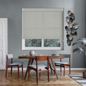 Lumi Silver No Drill Blinds