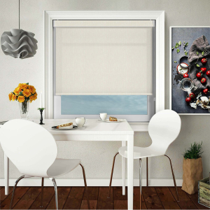 Lumi White Pelmet Roller Blinds