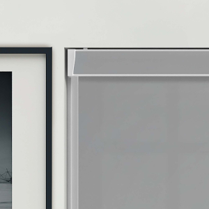 Luxe Grey Pelmet Roller Blinds Product Detail