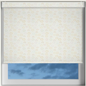 Magical Skies Pastel Electric Pelmet Roller Blinds Frame