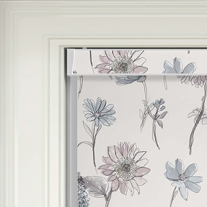 Matilda Blush Electric Pelmet Roller Blinds Product Detail