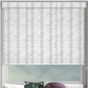 Mimosa Grey Pelmet Roller Blinds Frame