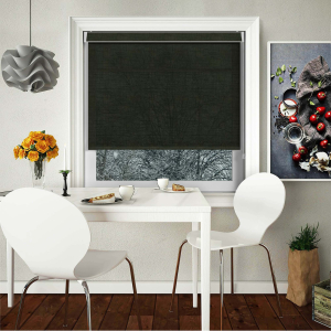 Neo Black Pelmet Roller Blinds