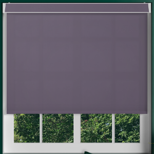 Origin Dusky Purple Electric No Drill Roller Blinds Frame