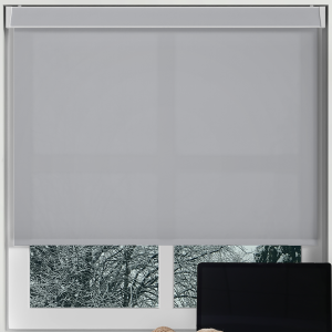 Origin Stratus Grey Electric No Drill Roller Blinds Frame