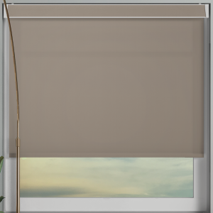 Origin Warm Beige Electric No Drill Roller Blinds Frame