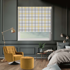 Patchwork Lemon Pelmet Roller Blinds