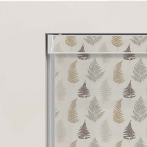 Pinnate Earth Electric Pelmet Roller Blinds Product Detail