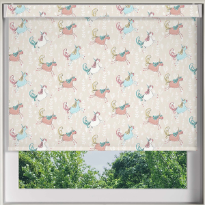 Playful Unicorn Electric Pelmet Roller Blinds Frame