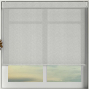 Ribbon Solar Silver Electric Pelmet Roller Blinds Frame