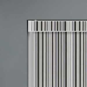 Spectrum Silver Electric Pelmet Roller Blinds Product Detail