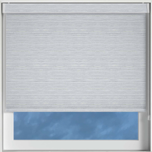 Stria Sky Blue No Drill Blinds Frame