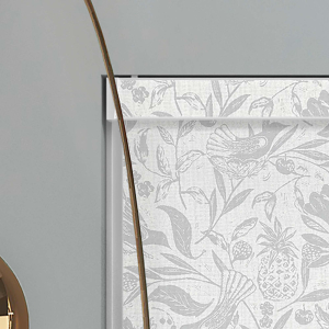 Tapestry Avian Silver Pelmet Roller Blinds Product Detail