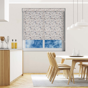 Triste Neutral Pelmet Roller Blinds