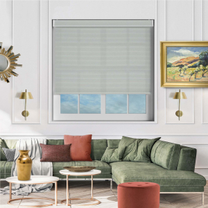 Twill Platinum Electric No Drill Roller Blinds