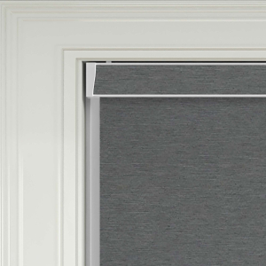 Weave Blackout Charcoal Electric Pelmet Roller Blinds Product Detail