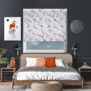 Wildfowl Sky Pelmet Roller Blinds