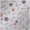 Floral Scatter Blush Electric No Drill Roller Blind
