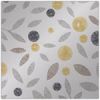 Floral Scatter Mustard Electric No Drill Roller Blind