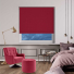 Bedtime Crimson Red Electric Roller Blinds