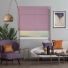 Camden Solar Fuschia Pelmet Roller Blinds