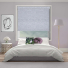 Cody Shimmer Silver Electric No Drill Roller Blinds