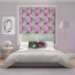 Flower Bomb Bright Electric Pelmet Roller Blinds