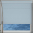 Luxe Smokey Blue Electric Pelmet Roller Blinds Frame