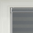 Metallic Stripe Charcoal Pelmet Roller Blinds Product Detail