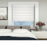 Metallic Stripe Crystal Pelmet Roller Blinds