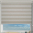 Metallic Stripe Opal Pelmet Roller Blinds Frame