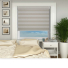 Metallic Stripe Opal Pelmet Roller Blinds