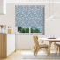 Pinn Steel Blue Electric No Drill Roller Blinds