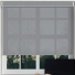 Ribbon Solar Pewter Electric Pelmet Roller Blinds Frame