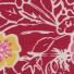 Sketch Floral Raspberry Pelmet Roller Blinds Scan