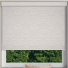 Stria Buff Grey Electric Pelmet Roller Blinds Frame