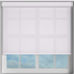 Twill Snowdrop Electric No Drill Roller Blinds Frame